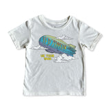 Rowdy Sprout Baby Led Zeppelin 1968 s/s Tee ~ Vintage White