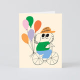 Wrap Happy Birthday Cool Dude Card
