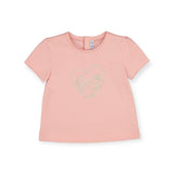 Mayoral Baby Girl Heart Graphic s/s T-Shirt ~ Cake