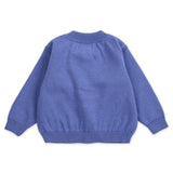 Bobo Choses Baby Stamp Bloom Cardigan ~ Purple