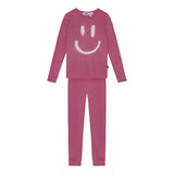 Molo Lue l/s Pajama Set ~ Dark Rose