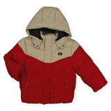 Mayoral Boys Hooded Puffer Coat ~ Mars/Latte