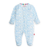 Magnetic Me Modal Footie ~ Herds of a Feather Blue