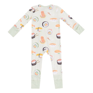 Angel Dear 2 Way Zipper Convertible Romper ~ Sushi Green