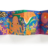 Mudpuppy Ocean Life Sticker Sparkle Poster Activity Kit