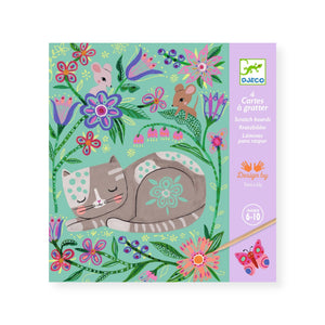 Djeco Encounters Scratch Cards