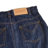 Molo Berit Skirt ~ Mid Blue Glitter