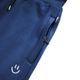 Molo Mike Smiley Sweatshirt & Alvar Sweatpants Set ~ Blue Depths