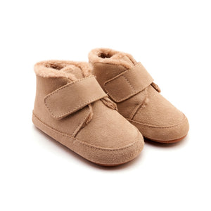 Old Soles Shloofy Fur Lined Boot ~ Sand Suede