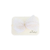 Oh Baby! Foil Dots Bow Headband