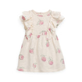 Play Up Baby Printed Ruffle Dress ~ Fruit/Natural