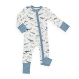 Angel Dear 2 Way Zipper Romper ~ Sharks