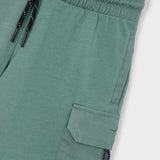 Mayoral Boys Soft Shorts w/ Pocket ~ Green