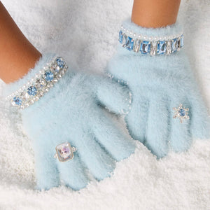 Super Smalls Disney Elsa Jeweled Gloves