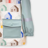 7am Rainwear Rain Jacket ~ Houses Teal