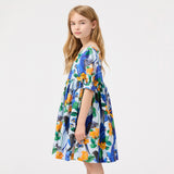 Molo Camilo Dress ~ Macaws Blue