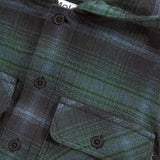 Molo Boys Rizz Button Down w/ Hood ~ Galaxy Check