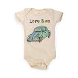 Orangeheat Love Bug Onesie ~ Natural