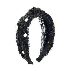 Bari Lynn Sprinkle Jeweled Knot Headband