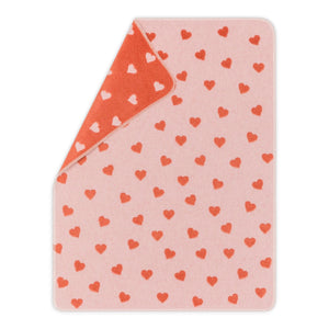 David Fussenegger Carla Baby Blanket ~ Hearts