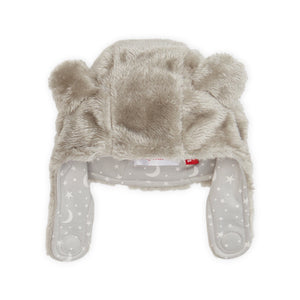 Magnetic Me Minky Bear Hat ~ Storm