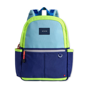State Bags Kane Backpack ~ Navy/Neon