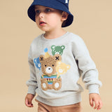 Huxbaby Party Hux Sweatshirt ~ Grey Marle