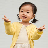 Molo Baby Gabby Ribbed Knit Cardigan ~ Sunbright