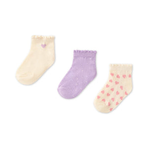 Mayoral Baby Girl 3pk Sock Set ~ Lilac