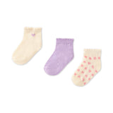 Mayoral Baby Girl 3pk Sock Set ~ Lilac