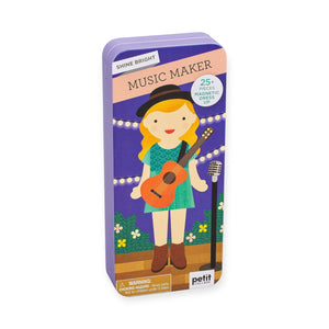 Petit Collage Music Maker Shine Bright Magnetic Play Set