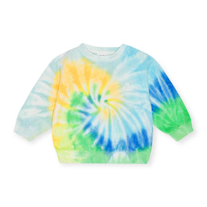 Molo Baby Dear Sweatshirt & Simeon Sweatpants Set ~ Tie Dye Melody