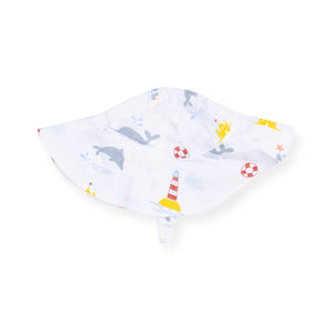 Angel Dear Wide Brim Muslin Sunhat ~ Take Me to the Sea