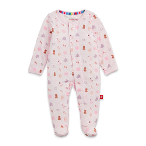 Magnetic Me Modal Footie ~ Nursery Nostalgia Pink