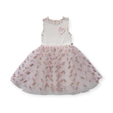Petite Hailey Baby Eva Tutu Dress ~ Elephants & Hearts/White