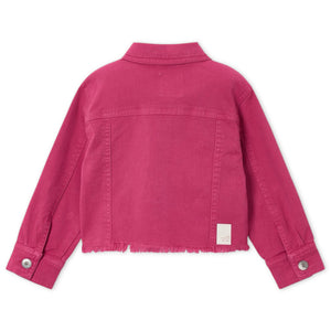 Mayoral Girls Twill Jacket ~ Petal
