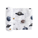 Little Unicorn Cotton Muslin Swaddle ~ Planetary
