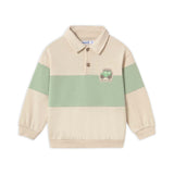 Mayoral Baby Boy Jeep Polo Sweatshirt ~ Hemp