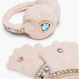 Super Smalls Cotton Candy Jeweled Gloves