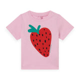 Stella McCartney Baby Strawberries & Flowers Tee & Shorts Set ~ Pink