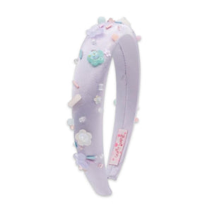 Bari Lynn Padded Shimmer Charm Headband
