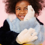 Super Smalls Cotton Candy Jeweled Gloves