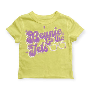 Rowdy Sprout Baby Girl Bennie & the Jets s/s Fitted Tee ~ Sunshine