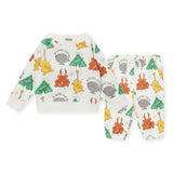 Stella McCartney Baby Boy Bug Band Sweatshirt & Joggers Set ~ White Multi