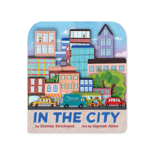 In the City Shaped Board Book
