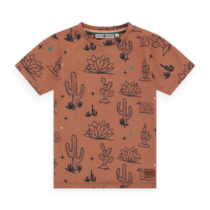 Babyface Boys Printed s/s T-Shirt ~ Cactus/Canyon