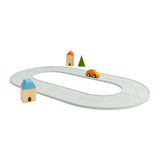 PlanToys Rubber Road & Rail Set