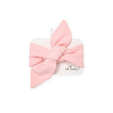 Oh Baby! Knotted Headband ~ Pale Pink