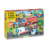 Mudpuppy Rescue Vehicles 48 Piece Giant Floor Puzzle