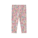 Mayoral Baby Girl Embroidered l/s T-Shirt & Floral Print Leggings Set ~ Mauve